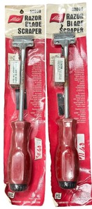 lot 68 image: Lisle 52000 Razor Blade Scraper, Lot of 2 BRAND NEW