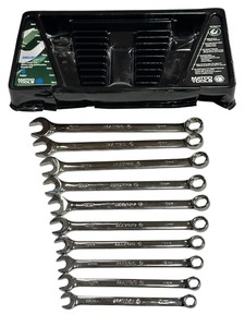 lot 562 image: NEW MATCO SMCM106T 10 PC Metric Long Combination Wrench Set 6 point