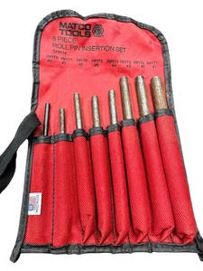 lot 165 image: Matco 8-piece Roll Pin Insertion Set