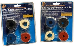 lot 603 image: Astro Pneumatic Tool Company 7803 4PC AC Disconnect Tool Set BRAND NEW