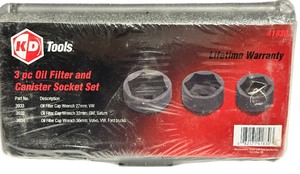 lot 245 image: Gearwrench 41830 38 Drive 3pc. Oil Filter Socket Set 27,32,36 MM