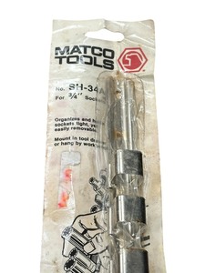 lot 626 image: Matco Tools SH-34A socket holder, Lot of 2 BRAND NEW