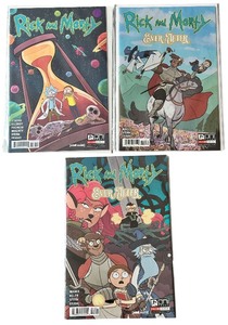 lot 87 image: COMICS  Rick and Morty, bundle of 3 comic books