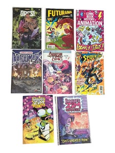 lot 523 image: COMICS  Mixed Comics, Lot of 8 Comic Books