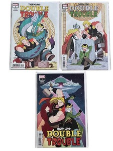 lot 73 image: COMICS  Thor & Loki Double Trouble, lot of 3 comic books
