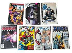 lot 70 image: COMICS  X-MEN, bundle of 7 comic books