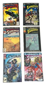 lot 81 image: COMICS  MARVEL SuperManCatWomanSuperGirl Bundle of 6 comic books