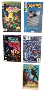 lot 98 image: COMICS  DC, Mixed Comics, Bundle of 5 comic books