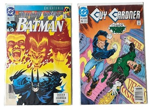 lot 97 image: COMICS  DC , BatmanGuy Gardner, lot of 2 comic books