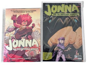 lot 92 image: COMICS  Jonna and the Unpossible Monsters, lot of 2 comic books