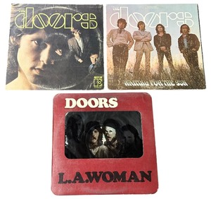 lot 479 image: The Doors - Vinyl Record Bundle, Lot of 3 Vinyl Records