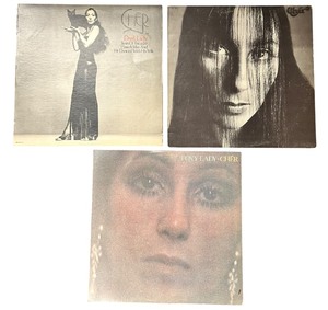 lot 472 image: Cher Vinyl Record Bundle, Lot of 3 Vinyl Records