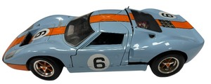 lot 101 image: 118 1969 Le Mans winner Ford GT40 #6 car with the Gulf livery