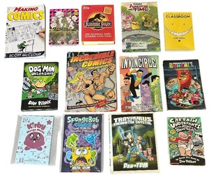 lot 100 image: Mixed Book Lot, Some New, Some Gently Used, Bundle of 13 Books