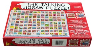 lot 050 image: The Talking Jigsaw Puzzle -RED