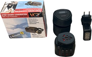 lot 104 image: Travel Adapter Bundle