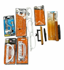 lot 089 image: Patio Door Handle Replacement Set Bundles, Lot of 6