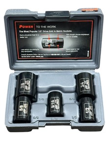 lot 086 image: Ingersoll Rand impact socket set