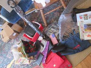 lot 28 image: Lot of reusable tote bags, organize...