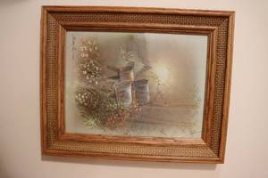 lot 513 image: framed mail box print signed...