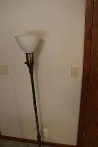 lot 529 image: floor lamp...