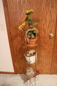 lot 544 image: decorative plant stand...