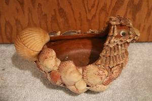 lot 553 image: decorative bird center piece made w...