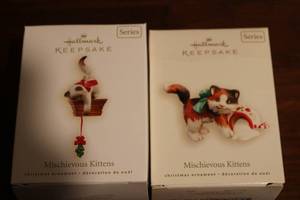 lot 566 image: Hallmark Keepsake ornaments Mischie...