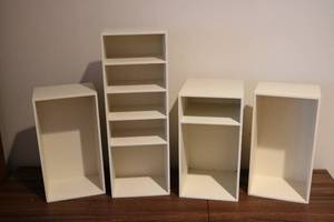 lot 614 image: 4 plastic organizers...