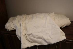 lot 708 image: approximately 17 yards of plain fab...