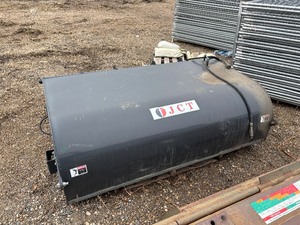 lot 9 image: JCT Skid Steer Broom Needs Work or For Parts
