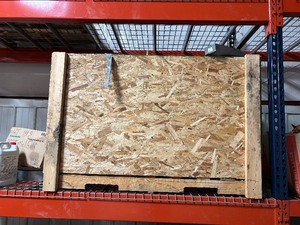 lot 31 image: PalletCrate of Fire Wall and Other Hanger Brackets