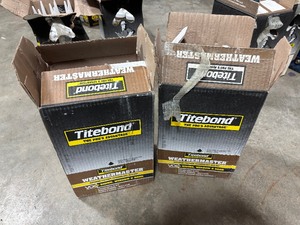 Titebond Weathermaster Siding, Window, and Door Sealant 2 Cases