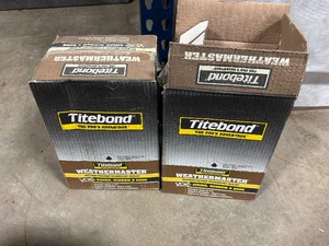 lot 49 image: Titebond Weathermaster Siding, Window, and Door Sealant 2 Cases