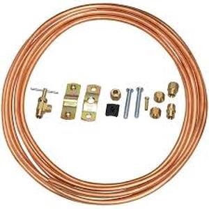 lot 27 image: Lot of Everbilt 14 in. COMP x 14 in. COMP x 15 ft. Copper Ice Maker Installation Kit  Customer Returns See Pictures
