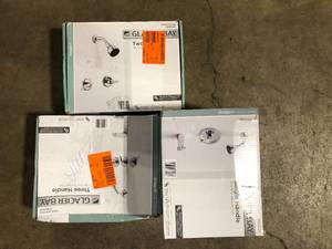 lot 32 image: Lot of Assorted Glacier Bay Faucets Various Models and Conditions Customer Returns See Pictures