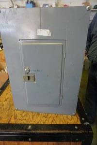 lot 78 image: Square D Model 00624U Load Center Electrical Box