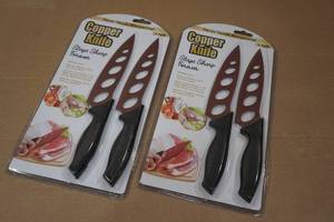 lot 46 image: 2 Sets of Copper Knives