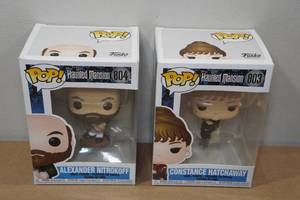 lot 118 image: 2 Funko POP Vinyl Figures -Haunted Mansion Alexander & Constance