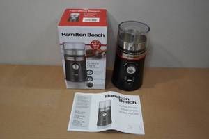 lot 123 image: Hamilton Beach Coffee Grinder