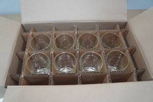 lot 147 image: Libbey 8 Piece Heavy Base Juice Glass Set - 5.5 Oz
