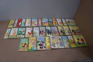 lot 223 image: Assorted Vintage First Little Golden Childrens Books