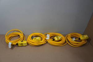 lot 240 image: 4 GFI Replacement Power Cords