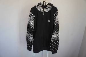 lot 262 image: Vintage Ecko Print Zip-Up Sweatshirt