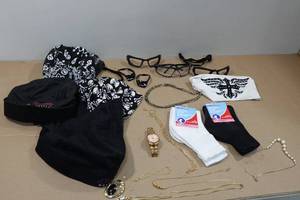 lot 269 image: Motorcycle Accessories, Relic Watch, Costume Jewelry