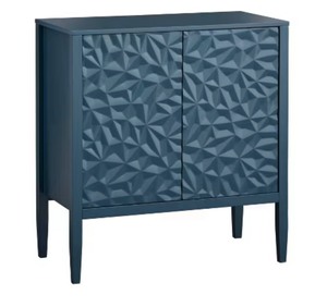 lot 11 image: Marquise 2-Door Cabinet -Midnight Blue