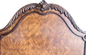 Four Poster King Size Carved Wood Bed