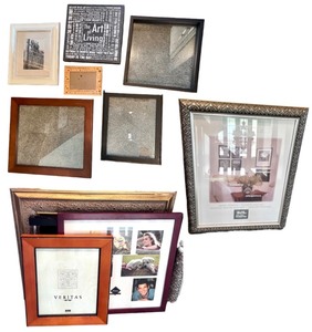 lot 54 image: (10) High Quality Picture Frames in Various Sizes