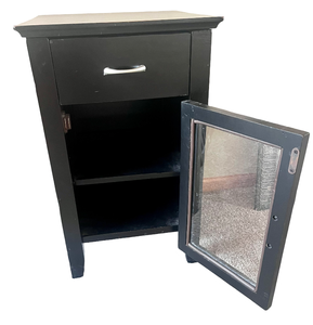 lot 25 image: Small Black End Table