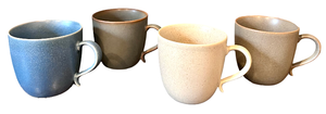 lot 41 image: Set of Four Ceramic Coffee Mugs